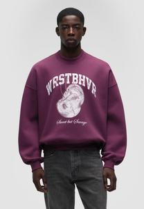 Толстовка WRSTBHVR KRIS, Grape Wine/Berry