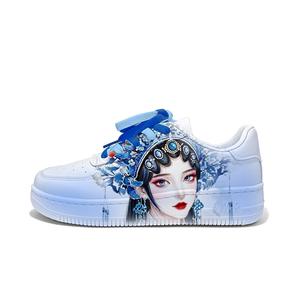 Легкие, амортизирующие, износостойкие, низкие, унисекс, кроссовки для скейтбординга WARRIOR, Blue