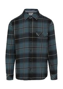 Клетчатая рубашка s.Oliver Regular fit Button Up Shirt, синий