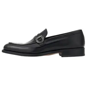 Туфли Ferragamo Gancini мужские черные