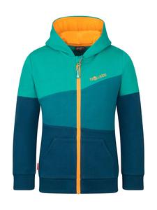 Спортивная куртка Trollkids, цвет hellblau/dunkelblau/orange