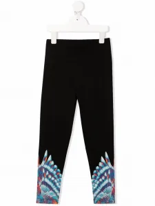 Брюки с принтом Marcelo Burlon County Of Milan Kids, черный