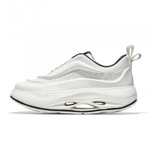 Кроссовки повседневные низкие унисекс Space Capsule Series Meteorite Black/Moonlight/Aurora Green MOERBAI, White Black