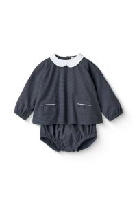 Топ Copenhagen Colors CHECKERED SET UNISEX, Brown/ Blue Check Comb./Dark Blue