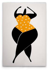 Картина на холсте A.S. Création Dancing In The Sun 1 цвет cremeschwarzgelb