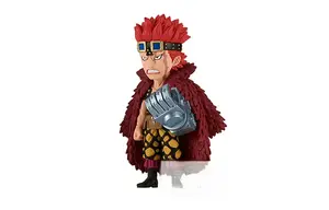 Фигурка One Piece WCF One Piece, Wano Country, Ghost Island Arc 4, Eustass Kid Chibi BANPRESTO, ghost island arc 4-eustass kid