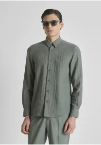 Рубашка с длинным рукавом в стиле «наполи», стандартного кроя. Antony Morato, Green
