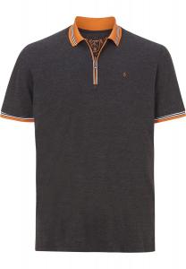 Рубашка-поло EARL PAT Charles Colby, темно-серый