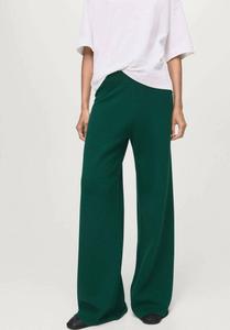 Брюки Mango Trousers, Dark Green