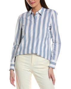 Lafayette 148 New York Блузка Scottie, синий