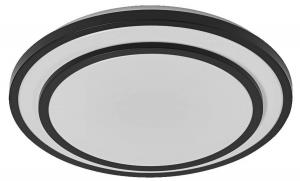 Светодиодный потолочный светильник LEDVANCE Orbis Berlin, черный - металл - 39 x 8 x 39 см