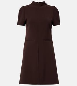 Тканевое мини-платье Courrèges, Chocolate