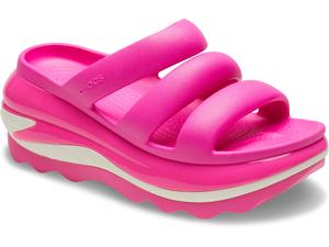 Туфли Crocs Mega Crush Triple Strap Sandal, Pink Crush