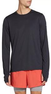 Мужская футболка для бега с длинным рукавом Dsg, черный