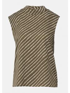 Comma Блузка цвета 79A1_оливково-зеленый