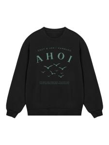 Толстовка F4NT4STIC Ahoi Möwe Knut und Jan, черный