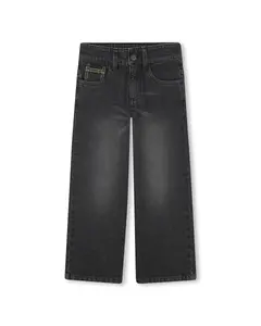 Джинсы для малыша в ковбойском стиле Billieblush, черный