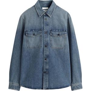 COS Мужская синяя рубашка