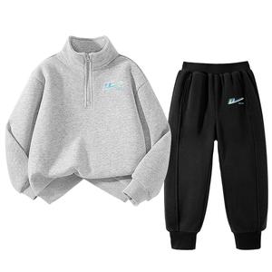 Повседневная спортивная одежда для подростков WARRIOR, серый/синий/черный