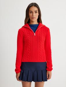 Тонкий вязаный свитер Koton Sweater, красный