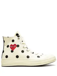 Высокие кеды Chuck 70 CDG Comme Des Garçons Play x Converse, белый