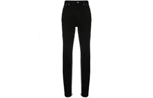 Брюки женские Mm6 Maison Margiela узкого кроя, черный