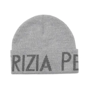 Шерстяная шапка Patrizia Pepe, серый