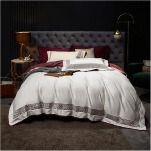 YUSIWOAL Комплект постельного белья Jade White из египетского хлопка