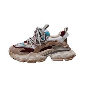 Низкие массивные кроссовки Women's Forest Princess, розовый/зеленый 5805