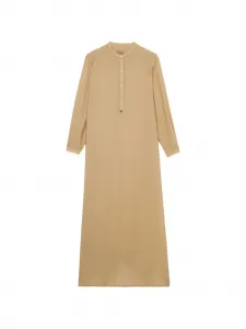 Макси-платье Valery Fortela, бежевый