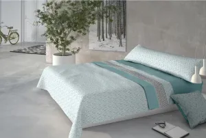 Комплект постельного белья Pierre Cardin CORALINA NINO Blue, односпальный матрас pierre cardin