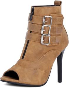 Женские сексуальные туфли-стилеты AMESHION на высоком каблуке, открытым носком, сандалии с принтом под змею, обувь для вечернего образа с молнией на щиколотке