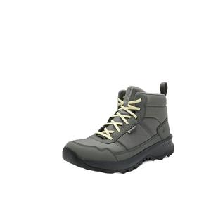 DECATHLON NH100 амортизирующие и водонепроницаемые треккинговые ботинки среднего размера, женские, цвет хаки-серый