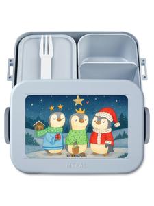 Mr. & Mrs. Panda Контейнер для хранения продуктов, зимнее время, Три волхва    пастельно-голубого цвета