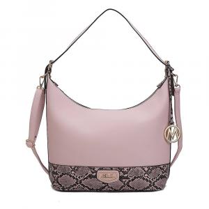 Женская сумка-хобо Diana из веганской кожи MKF Collection от Mia K, цвет Light Pink