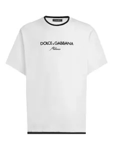 Футболка с логотипом DOLCE & GABBANA, белый