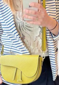 Сумка кросс-боди DrachenLeder Cross body bag, Gelb/Yellow