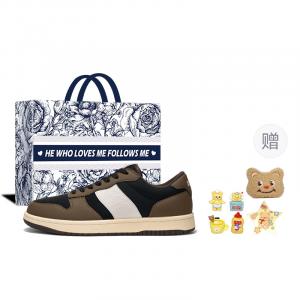 Kappa Антискользящие износостойкие низкие скейтерские кеды унисекс OG - кофейно-коричневые, цвет Coffee Brown