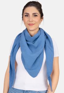 Шарф LUISA MUSSELIN DREIECK Seasons of April, синий