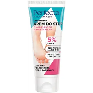 Дневной крем для ног с увлажняющим комплексом 5% мочевины, 80 мл Perfecta Pharmacy