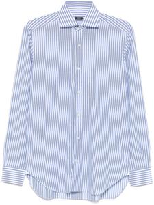 Barba рубашка в полоску, синий