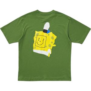 Футболка X Cpfm Spongebob Squarepants Ut Graphic UNIQLO, оливковый