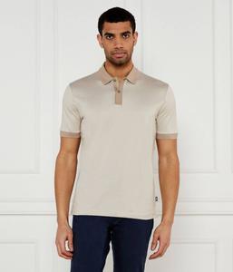 Рубашка поло Regular fit Boss, желтый