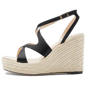 Сандалии с одним ремешком женские NINE WEST, Black