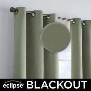 1-панельная оконная штора eclipse из микрофибры Blackout Eclipse, цвет Peacock