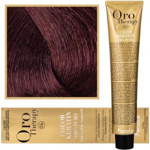Краска для волос, 100 мл Fanola, Oro Therapy, Color Keratin Oro Puro, 5.5