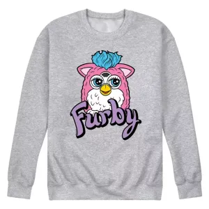 Мужская толстовка с логотипом Furby из флиса Licensed Character, серый