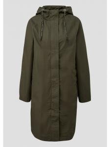 QS Верхняя куртка оливково-зеленого цвета (7993)