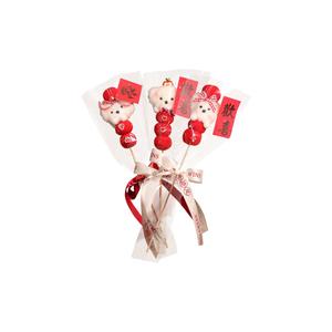 Кукла Lai Fu Candy Gourd Beaded Necklace, плюшевая игрушка, высота 36см FANNIKEER