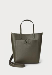Сумка Lauren Ralph Lauren PEBBLED LEATHER SMALL CAMERYN TOTE BAG, Dark Olive/Olive